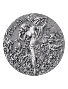 Cameroon 2000 Francs 2025 Aurora 2 Oz Silber 999 AF / HR mit OVP - Bild 1 von 8