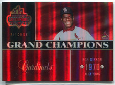 2003 (CARDINALS) Donruss Champions Grand Champions Holo-Foil #11 Bob Gibson /25