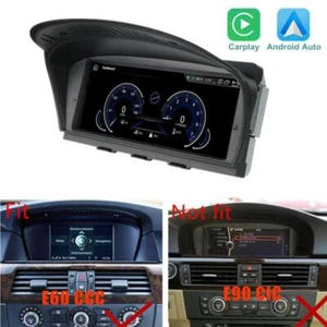 8.8" Radio Android 10.0 Stereo For BMW 5 Series E60 E61 E63 E64 2005-2008 CCC - Picture 1 of 11