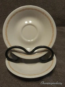 2 Corelle MIRAGE Saucers 6.25" Corning Ware USA ๐ - Picture 1 of 5