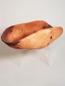 ABORIGINAL COOLAMON Wooden Bowl SUPERB indigenous Art - Picture 1 of 13