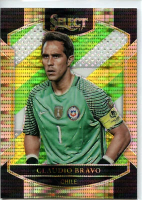2016-17 Panini Select MULTI COLOR Prizm Parallel #37 Claudio Bravo - Chile - Image 1 of 2