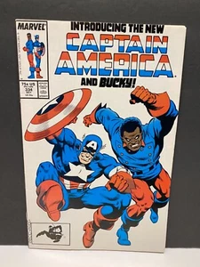 Captain America #334 (1987) NM 1st Full Walker Cap & Lemar Hoskins as Bucky - Picture 1 of 5