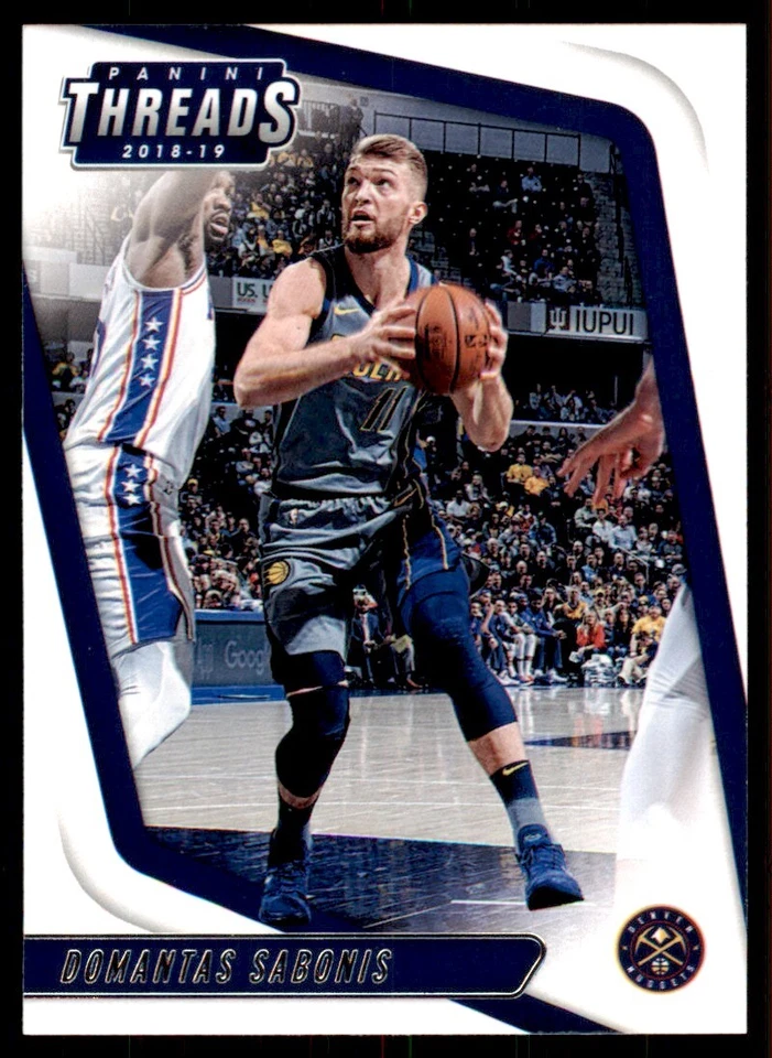 2018-19 Panini Threads #63 Domantas Sabonis - Image 1 of 2