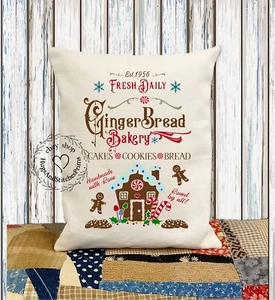 Gingerbread Bakery Christmas Fabric #1125 - Picture 1 of 6