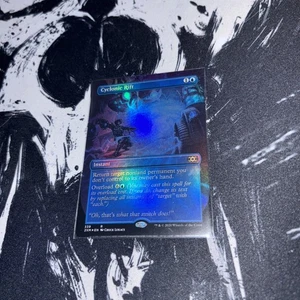 Cyclonic Rift (Borderless) Double Masters Foil - Picture 1 of 3