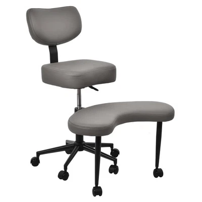 Silla de Oficina con Piernas Cruzadas Meditación TDAH Silla de Yoga Soporte Ergonómico para Espalda Foto 1 de 4