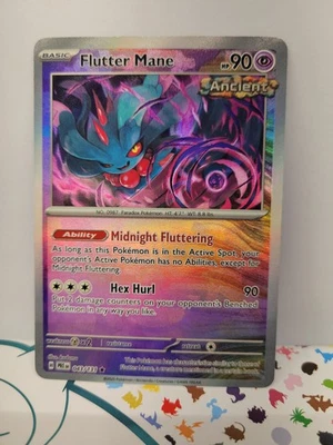 Flutter Mane Master Ball 043/131 Prismatic Evolutions Pokemon Card COMBINED SHIP - Image 1 of 3