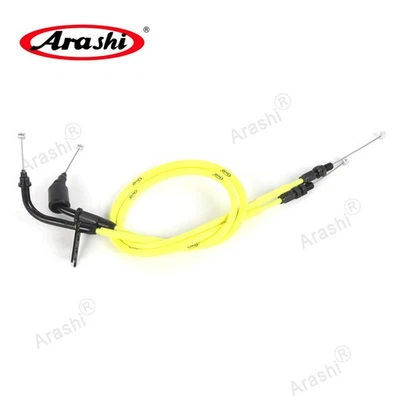 For Suzuki GSXR1000 2009-2016 K9-L6 Stainless Wire and Rubber Throttle Cables - Image 1 of 4