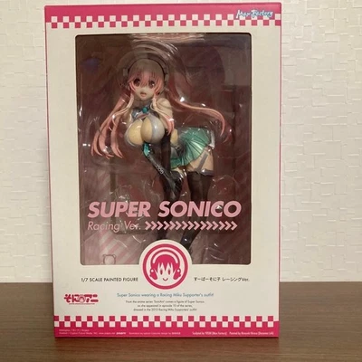 Max Factory Super Sonico Racing Ver. Figura 1/7 auténtica Foto 1 de 4