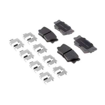 Pastillas de freno de disco traseras ACDelco originales para Toyota RAV4 2006-2018 | 4 pastillas | ranuradas Foto 1 de 4