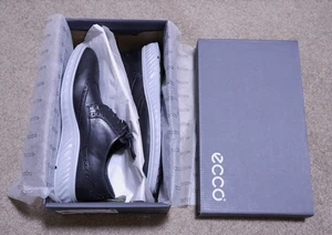 ECCO Men's ST.1 Hybrid Wingtip Brogue Leather Dress Shoes EU 42 US 8.5 - Picture 1 of 8