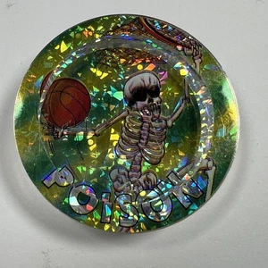 POG Teschio Veleno Scheletro Gioco Basket Plastica Slammer Spessore Acrilico anni 90 - Foto 1 di 1