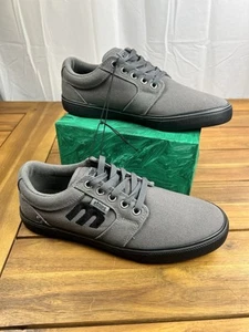 Zapato Deportivo Etnies Kick Skate Talla 8.5 Para Hombre Parte Superior Baja de Lona Gris Con Cordones - Imagen 1 de 7