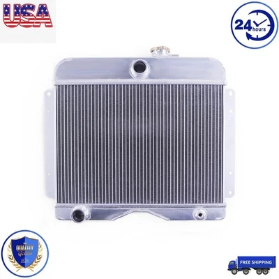 3Row Aluminum Radiator For Jeep Truck Willys / CJ3 CJ5 CJ6 DJ3 CC4964 1946-1964 — 第 1/4 张图片