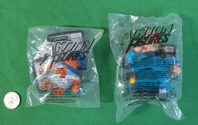 Vintage Whataburger  Lot of 2 Action Figure Whataguy 90s Y2K -ADDABOY & DR.STALE - Image 1 of 4