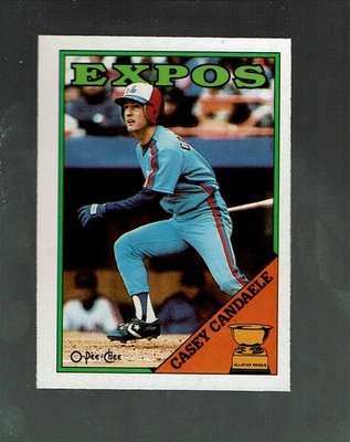 1988     OPC.     Casey Candaele     rookie          #87       NRMT-MT - Image 1 of 2