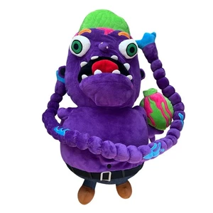 Greg The Zombie Plush Doll Toy w/ Removable intestines & Heart 2023 Cartoon - Picture 1 of 6