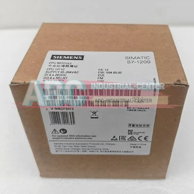 1PCS New Siemens 6ES7212-1BE40-0XB0 S7-1200 CPU  Simatic# - Image 1 of 4