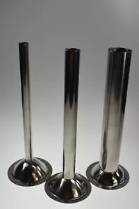 (3) Tubi tampone per salsiccia inox per tritacarne Enterprise Taglia #22 - Foto 1 di 5