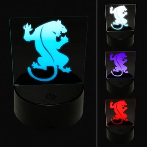 Black Panther 3D Illusion LED Night Light Sign Lamp - Picture 1 of 6