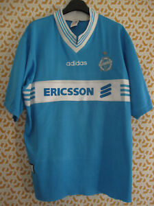 Maillot Adidas Olympique Marseille 1997 Ericsson exterieur OM - L