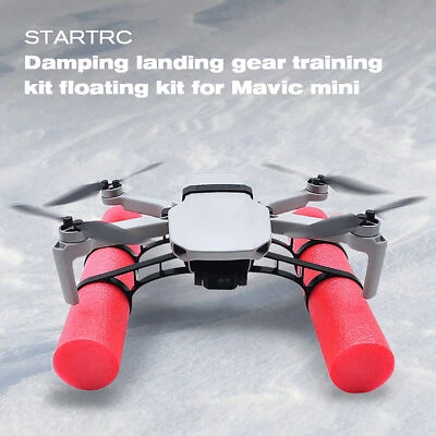 Pour DJI Mavic Mini2 Drone Training Water Landing Gear Buoyancy Rod Kit Floating