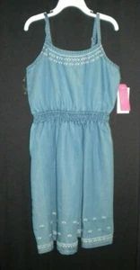 NWT WALLFLOWER GIRLS SUNDRESS WITH DAINTY CROSS STITCH SIZE M(10/12} - Picture 1 of 5