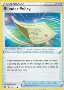 Blunder Policy Trainer 131/172 Pokemon Brilliant Stars - Picture 1 of 2