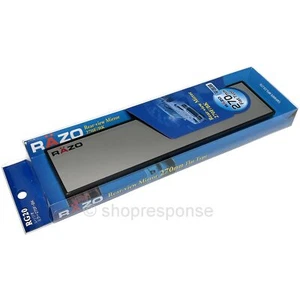 RAZO RG20 270mm Flat Wide Rear View Mirror Universal Fitment Carmate JDM - Foto 1 di 2