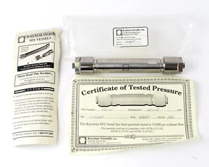 Keystone Scientific SFE High Pressure Vessel, Model 66015 - 10,000 PSI - Picture 1 of 3