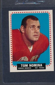 1964 Topps #057 Tom Nomina Broncos NM *425 - Picture 1 of 1