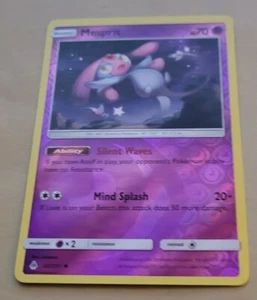 POKEMON TCG CARD - SUN AND MOON FORBIDDEN LIGHT - MESPRIT 42/131 (REV HOLO) NM - Bild 1 von 1