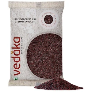 Vedaka Mustard Seeds (Rai) Small 200g free shipping world wide - Picture 1 of 7