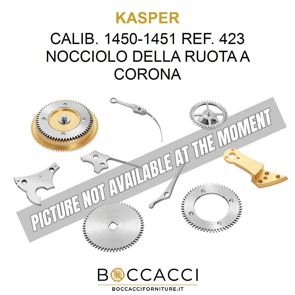 KASPER CALIB. 1450-1451 REF. 423 NOCCIOLO DELLA RUOTA A CORONA Calib: 1450, 1... - Image 1 of 1