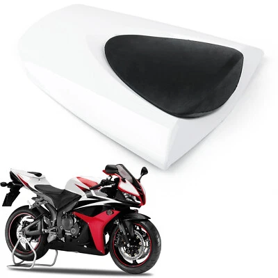 Rear Seat Cover cowl Fits Honda CBR600RR CBR 600 RR 2007-2012 White - Imagem 1 de 4