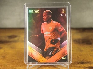 2021 Weston McKennie Curated Midfield Machine Paul Pogba Refractor 24/49 - Picture 1 of 3