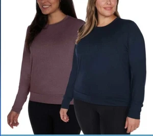 Lukka Lux Ladies' Long Sleeve Active Top 1 and  2 Top Size Medium.....(QQ404) - Picture 1 of 6