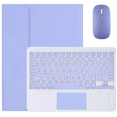 Touchpad Keyboard Case Mouse For iPad 11th 11" A16 2025 Gen M3 Air 6 5 4 Pro 11 - Image 1 of 4