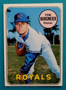 1969 Topps #558 Tom Burgmeier Kansas City Royals Rookie Baseball Card EX - Picture 1 of 2
