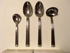 Kate Spade New York Library Lane 4 piece Hostess Set Flatware New in Box first Q - Picture 1 of 1