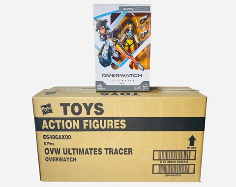 Overwatch Ultimates TRACER  CASE Box of  8  Action  Figures 🔥 Cover