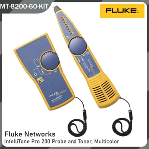 Fluke MT-8200-60 Netzwerkkabel Tester IntelliTone Pro 200 mit Sonde Ton Kit - Picture 1 of 5
