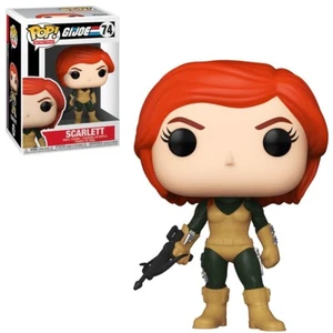Funko Pop Scarlett G.I. Joe Figure Funko Pop Vinyl Figure Scarlett # 74 - Picture 1 of 3