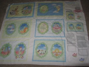 Panel de libro de tela de algodón de animales Bazzoples multicolor - Imagen 1 de 1