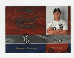 2003 DONRUSS STUDIO - SPIRIT OF THE GAME MAGGLIO ORDONEZ WHITE SOX 265/1250 #5 - Picture 1 of 2