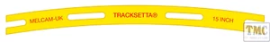 TTT15 TT:120 Gauge Tracksetta 15" Radius Template - Picture 1 of 1