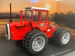 1/32 scale Universal hobbies 6700 Massey Ferguson 1200 4wd Tractor Dual wheels - Picture 1 of 8