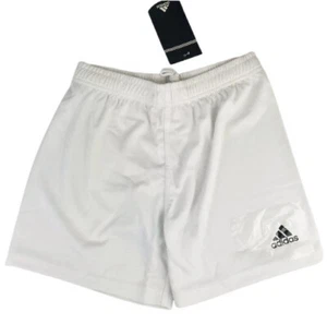 Adidas Boys White Basic Soccer Shorts Size 10 New Old Stock - Picture 1 of 10
