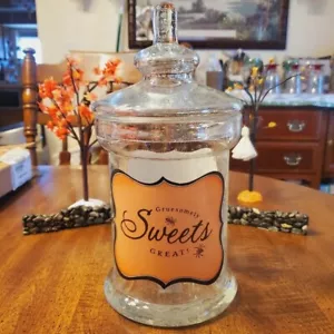 Hallmark- Witch Ware - 12" Candy Jar W/Lid - Halloween - Excellent/Mint Con-Rare - Picture 1 of 13